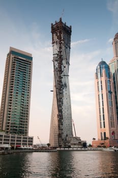 Infinity Tower - Highest twisting tower in the world, Dubai, United Arab Emirates