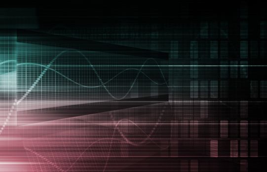A Technology Industry Network As a Wallpaper