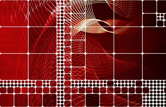Square Creative Background with Copyspace for Art