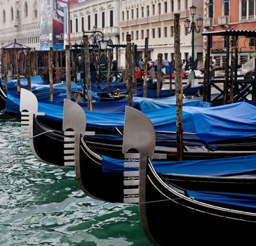 Gondolas  Venice