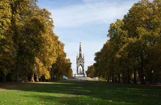 Albert memorial. Hyde park. London