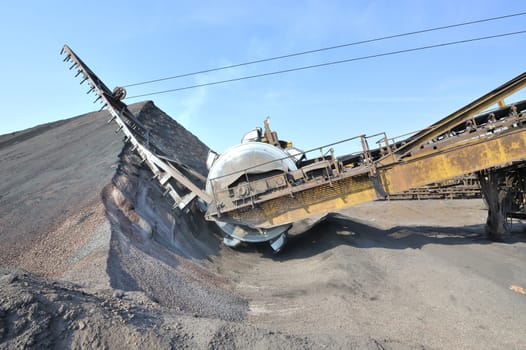 bucket wheel excavator