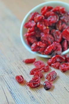 dried cranberries