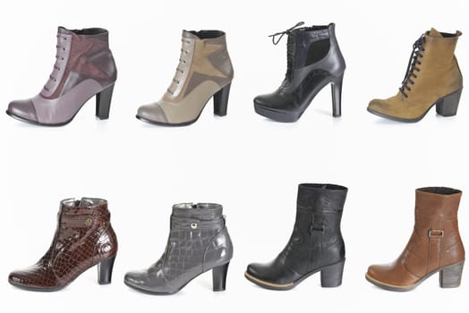 Different types of woman boot
