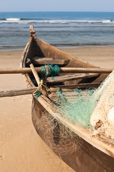 Fisherman Indian boat