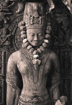 Buddha' s stone figure