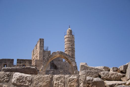 Tower Of David, in Jerusalem old city