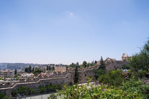 View of the wall.Jerusalem old city