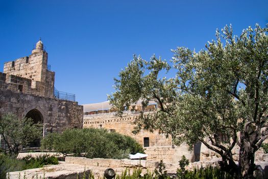 David Tower .The Old City Jerusalem.Israel