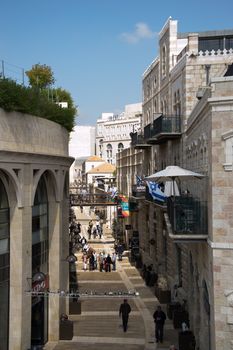 View of Jerusalem streets