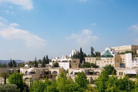 View of Jerusalem city in Israel