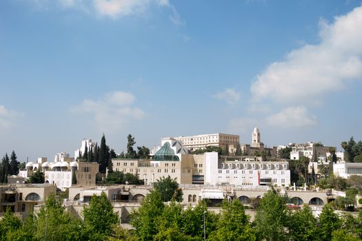 View of Jerusalem  city in Israel