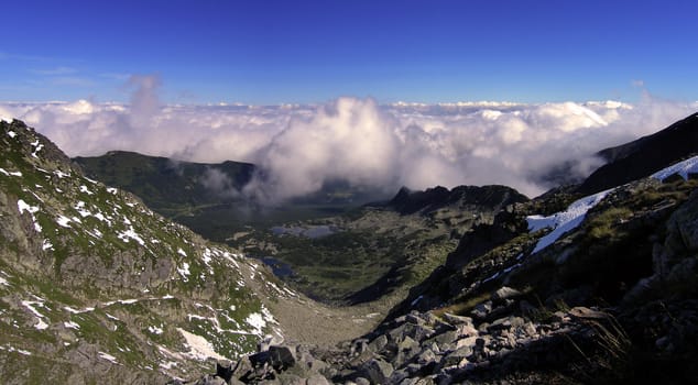 Poland Tatras Kasprowy 12-11-2012 large panorama