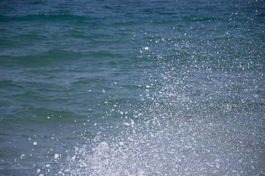 Sea beach waves