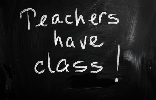 Teachers have class!