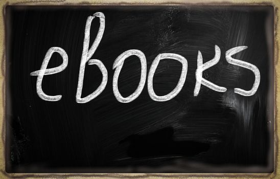 social media concept - text on a blackboard.