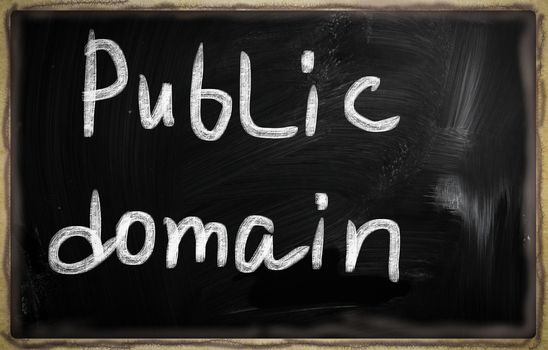 social media concept - text on a blackboard.