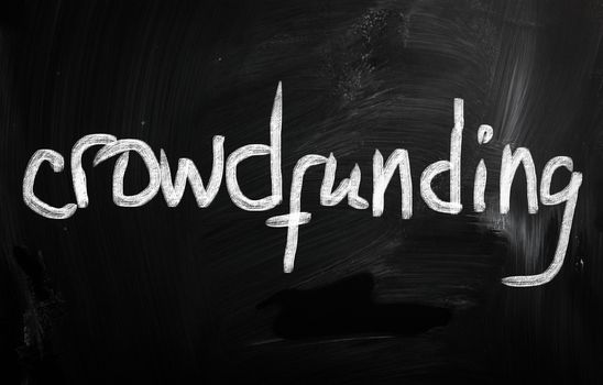 social media concept - text on a blackboard.