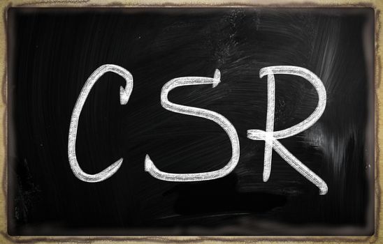 social media concept - text on a blackboard.