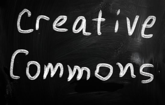 social media concept - text on a blackboard.