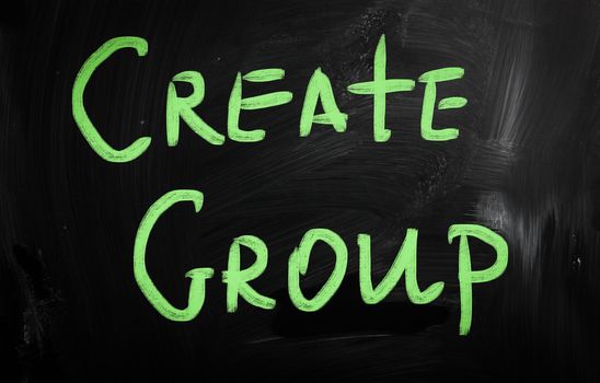 social media concept - text handwritten on a blackboard