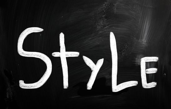 social media concept - text handwritten on a blackboard
