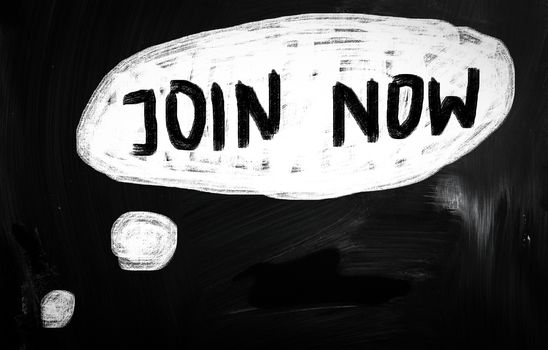 social media concept - text handwritten on a blackboard