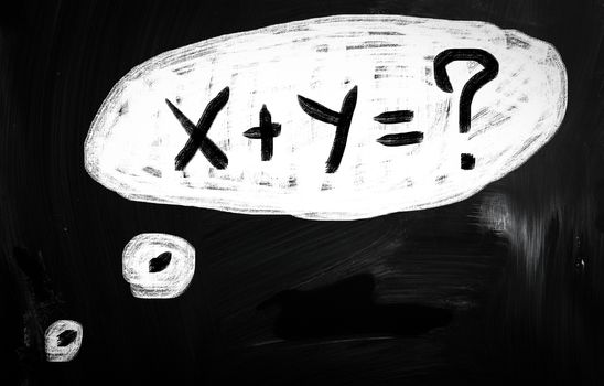social media concept - text handwritten on a blackboard