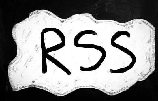 social media concept - text handwritten on a blackboard