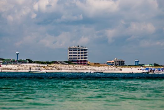 beach scenes with hotels in florida state