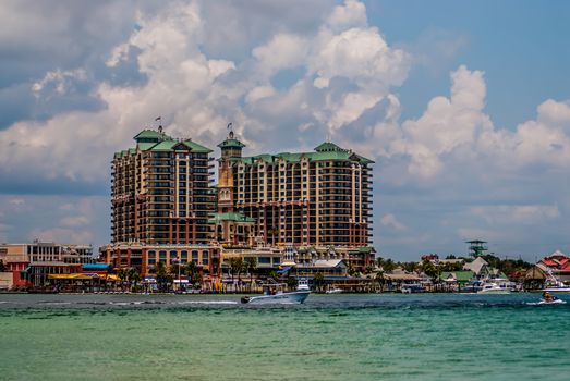 beach scenes with hotels in florida state