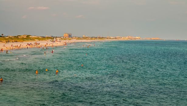 beach scenes with hotels in florida state