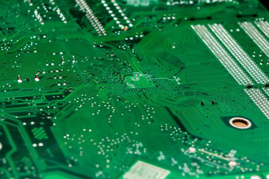 circuit board background of computer motherboard and electronics