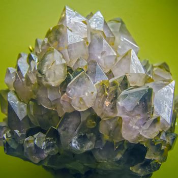 precious stones  crystals on display