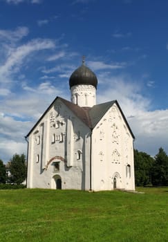 Church of the 16th century  in Novgorod. Russia