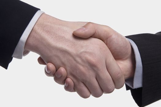 Two Businessmen Shaking Hands