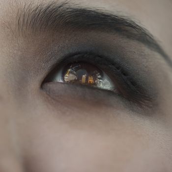 Smoky Eye Close-Up