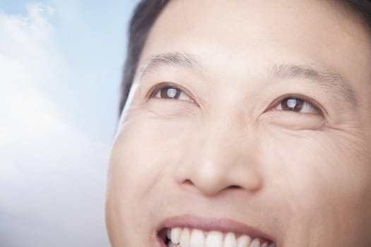 Close-Up Man's Face