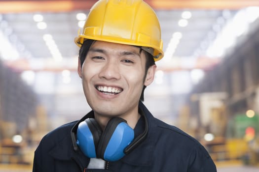 Portrait of Young Engineer
