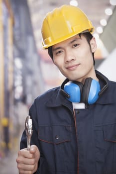 Portrait of Young Engineer