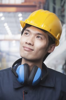 Portrait of Young Engineer