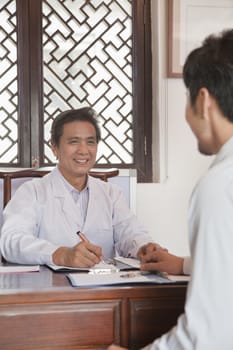 Doctor Meeting with a Patient