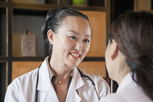 Doctor Talking with Patient