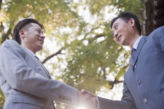 Businessmen Shaking Hands