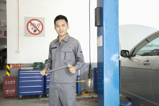 Portrait of Garage Mechanic