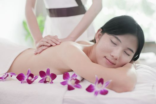 Women Receiving Massage