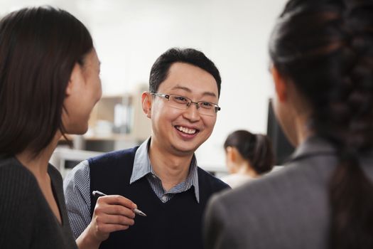 Business people having meeting in the office