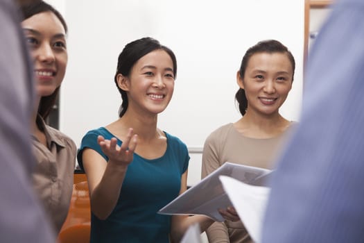 Business people having meeting in the office