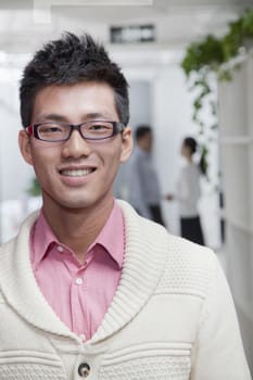 Businessman in the office, portrait