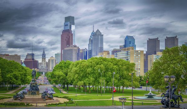 Philadelphia Skyline, daylight